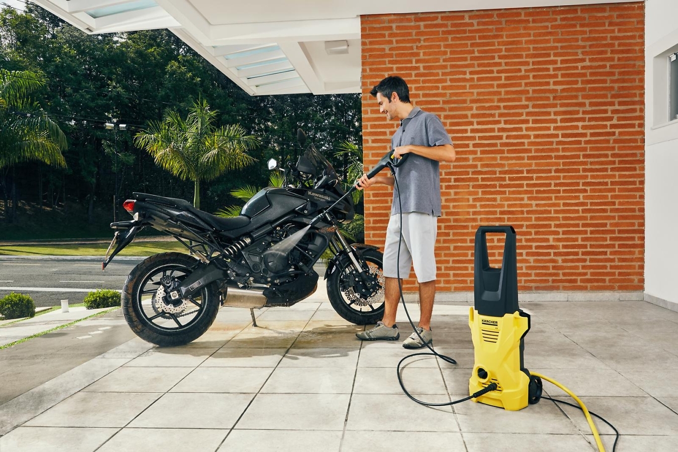 Минимойка Karcher K2 (Керхер К 2) высокого давления купить в Минске