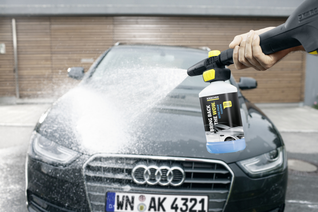 Комплект пенная насадка Karcher + UltraFoam 1 л купить в Минске